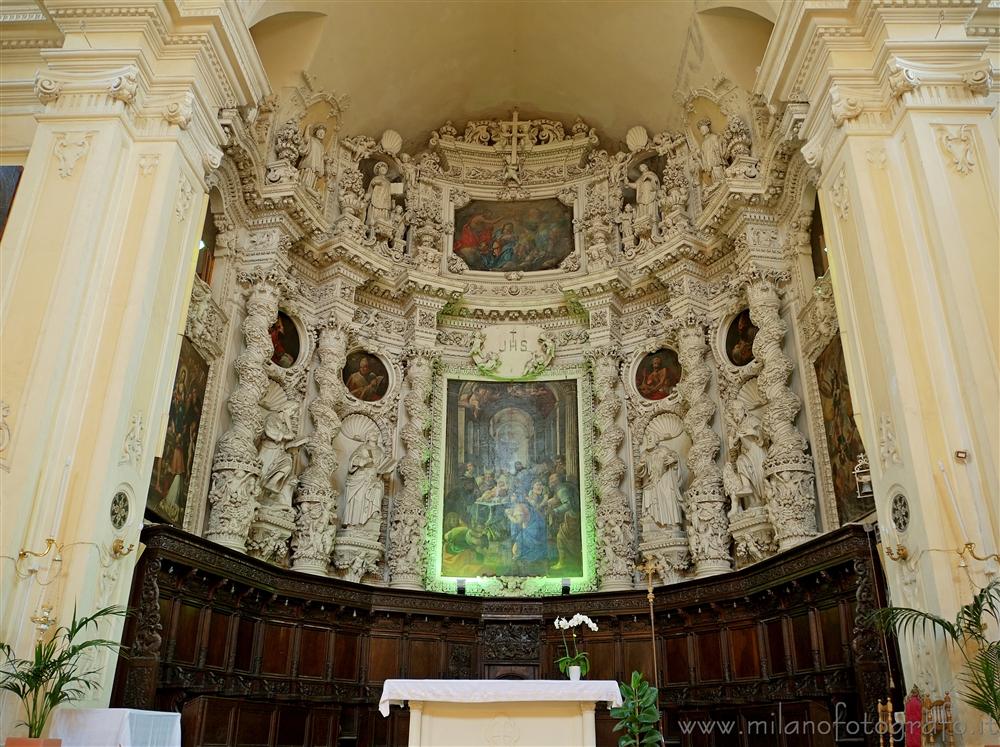 Lecce (Italy) - Detail of the interior of one of the many churches